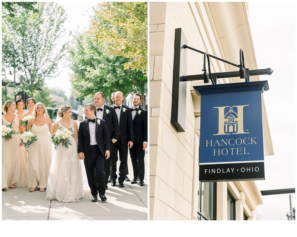 Hancock Hotel Wedding in Findlay